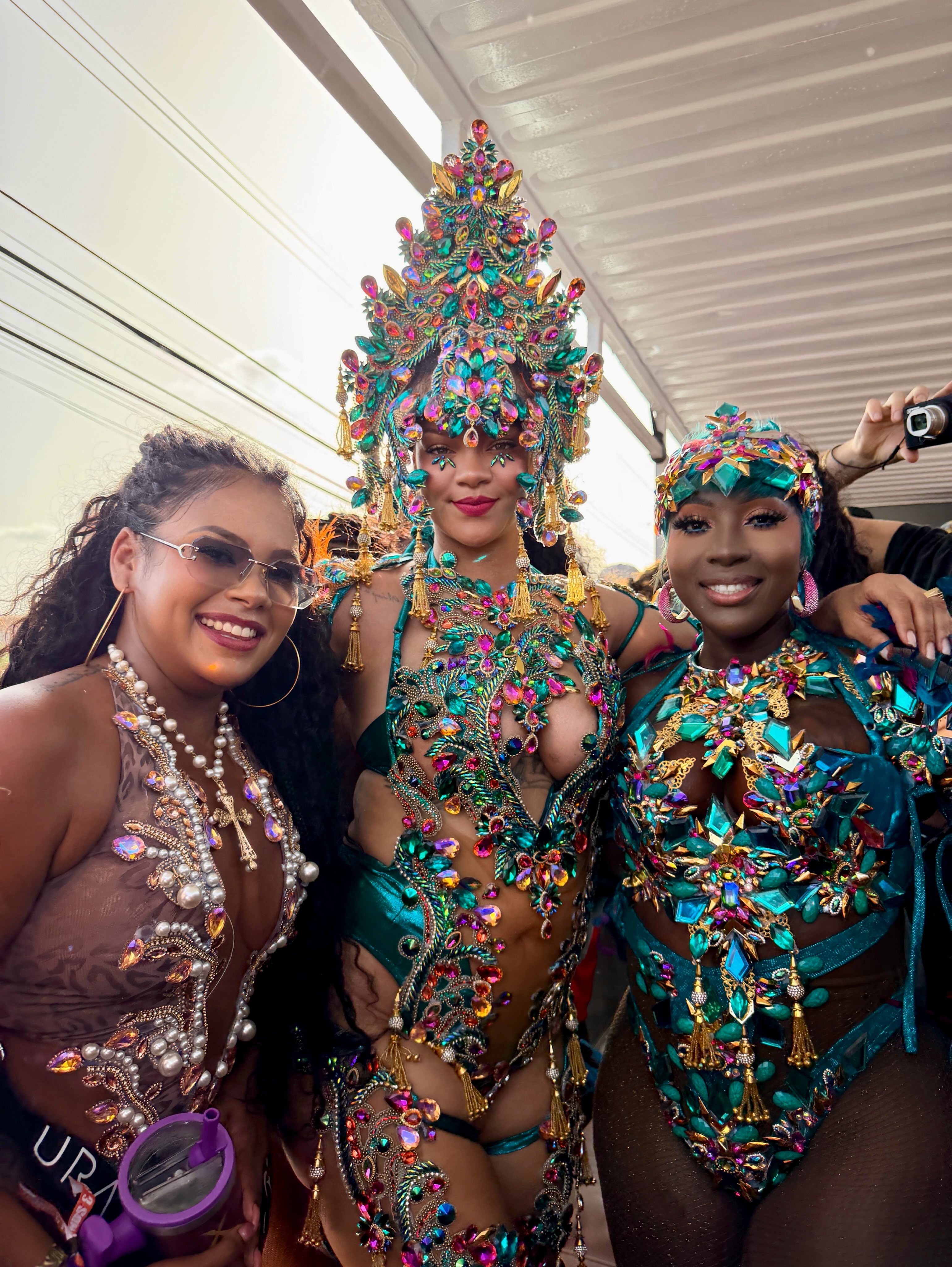 Rihanna Stuns in Barely-There Carnival Costume With Cutouts