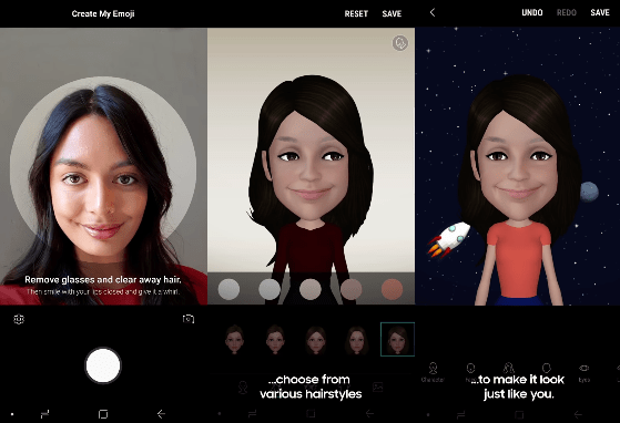 Now all you have to do is align your face in the white circle and press the shutter button. Samsung Galaxy Note 9 Ar Emoji Erstellen Und Ar Emojis In Chats Verwenden So Geht Es Smartphone Handy Forum Usp Forum De