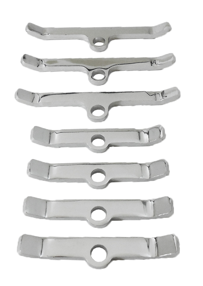 Chrome BBC Valve Cover Spreader Bars Racing Power Company