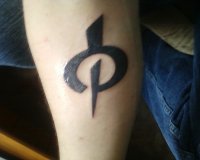 Vaes9: Somebody Actually Got A Tattoo Of My Phi Logo 160_x_200_jpg