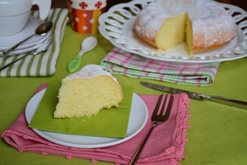 Torta Al Limone Con Farina Di Riso E Cocco Valle Italia
