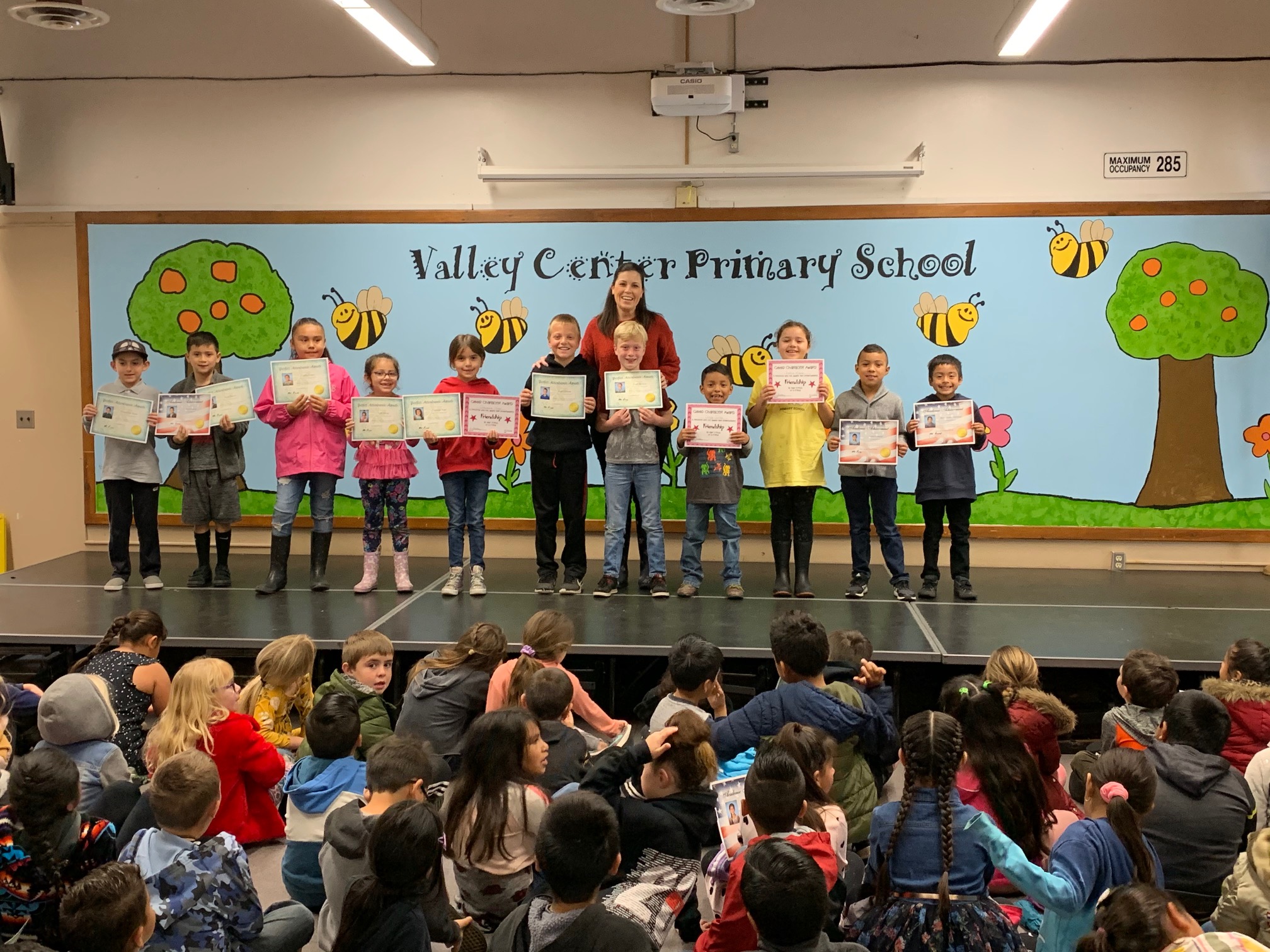 Second grade (complete 8 out of 11). Primary School 2nd Grade Students Receive Awards Valley Roadrunner