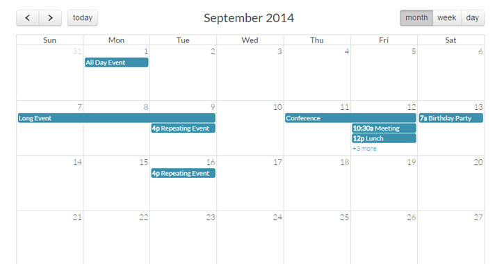 Ada beberapa alasan mengapa kalender php, script pemesanan dan event. 30 Best Free Calendar & Datepicker jQuery Plugins