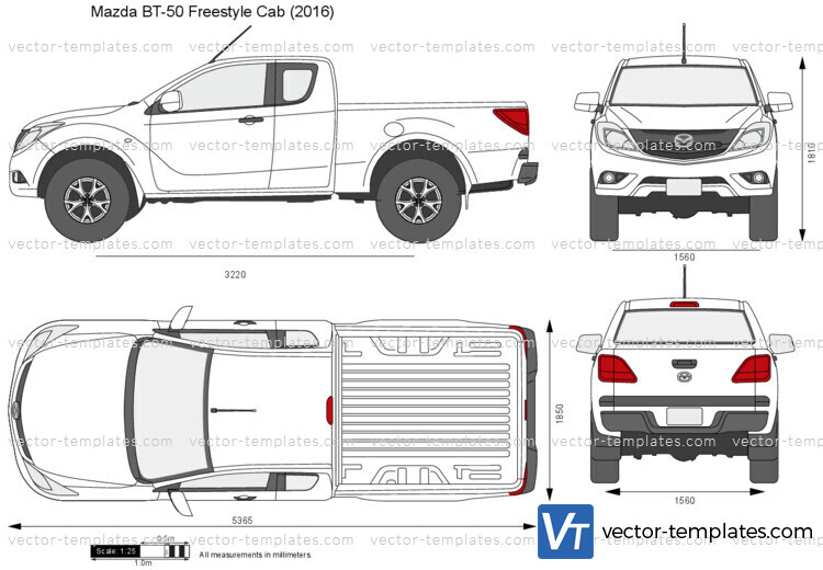 Templates Cars Mazda Mazda Bt 50 Freestyle Cab