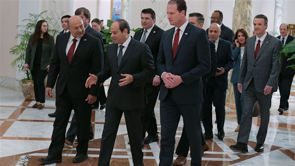 الرئاسة في أسبوع: السيسي يوجه الحكومة بالحفاظ على الانضباط المالي وضمان الاستدامة المالية للموازنة العامة للدولة.. ويبحث مع سكرتير الأمم المتحدة ووفد الكونجرس تطورات حرب غزة وضرورة وقف إطلاق