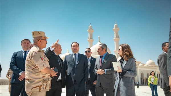 رئيس وزراء بيلاروسيا يزور العاصمة الإدارية الجديدة