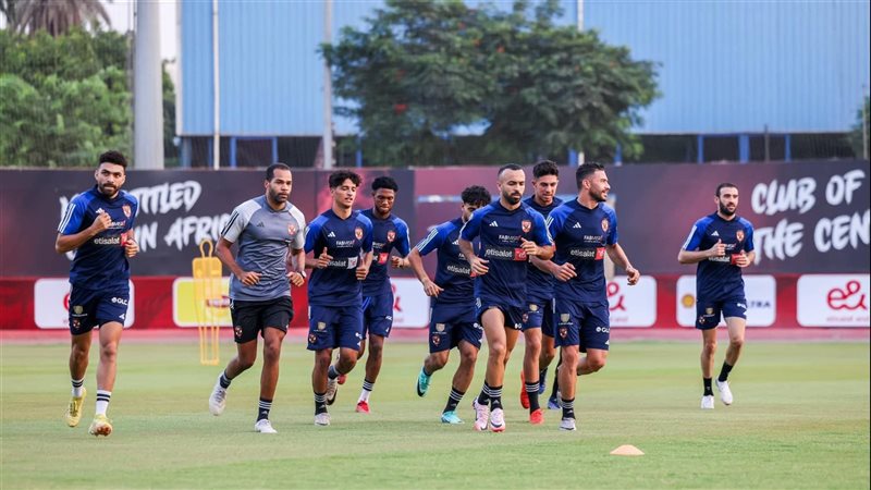 الأهلي يواصل استعداداته لمباراة سيراميكا كليوباترا في الدوري الممتاز