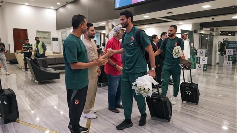 15 صورة ترصد وصول بعثة الأهلي للرياض استعدادا لكأس السوبر الإفريقي