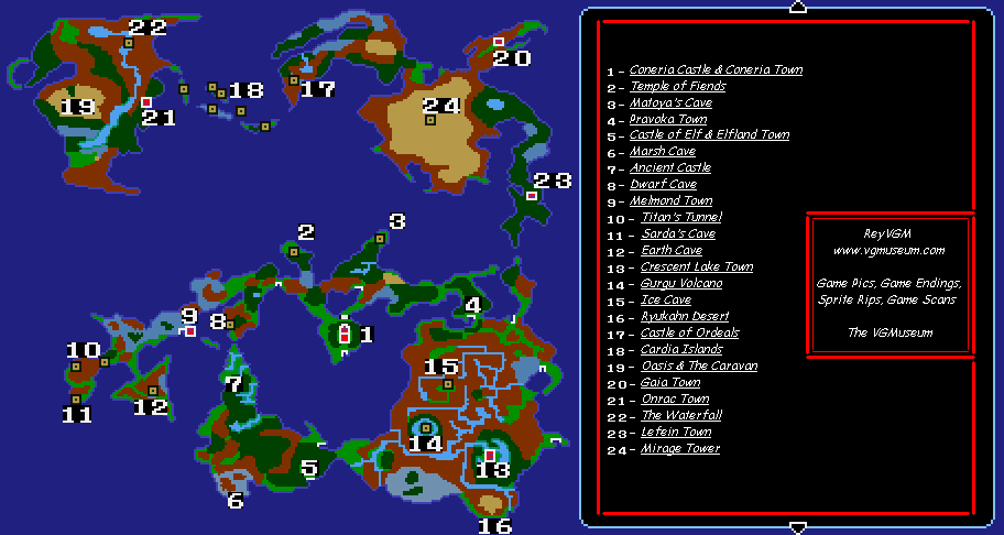 There are enough differences between the two where they play like unique games but with neither final fantasy or saga having established an . The Video Game Atlas - WS/WSC Maps