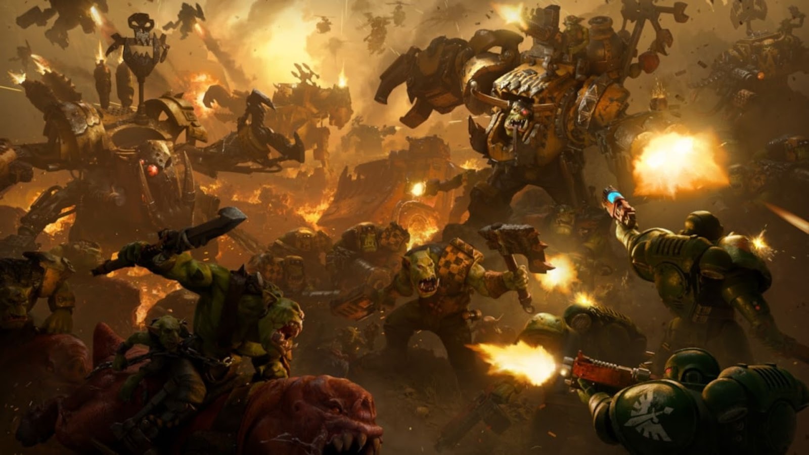Warhammer 40K Dawn of War gives us a deep dive into the Orks, the first playable faction