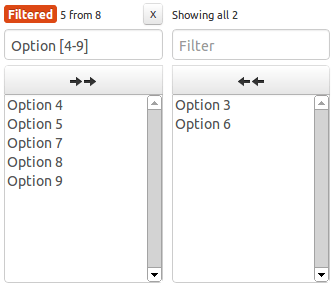 Bootstrap Dual Listbox Bootstrap Dual Listbox