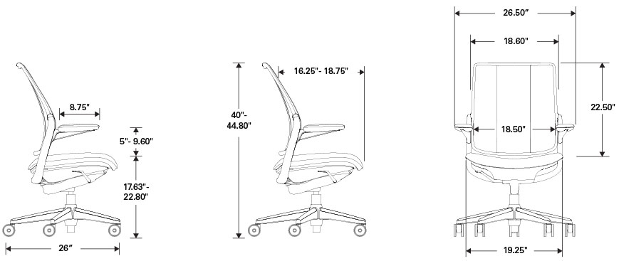 Open the catalog to page 1. HumanScale Diffrient Smart Home Office Chair - Ergonomic
