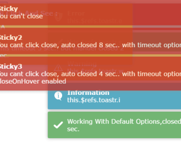 React bootstrap toast