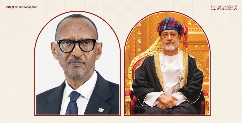 جلالة السُّلطان يهنئ الرئيس الرواندي جلالة السُّلطان يهنئ الرئيس الرواندي