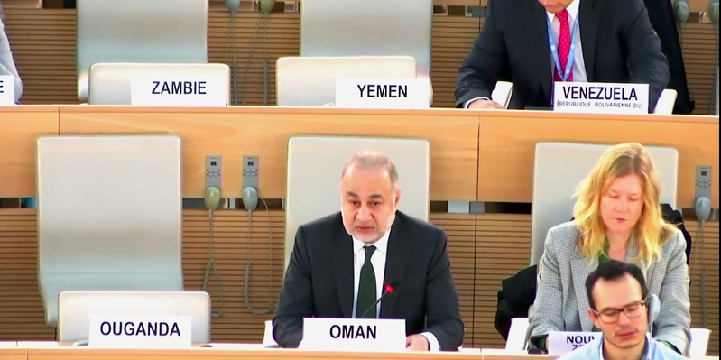 سلطنةُ عُمان تؤكد على ضرورة الالتزام بمعايير حقوق الإنسان في الأراضي الفلسطينية المحتلة سلطنةُ عُمان تؤكد على ضرورة الالتزام بمعايير حقوق الإنسان في الأراضي الفلسطينية المحتلة