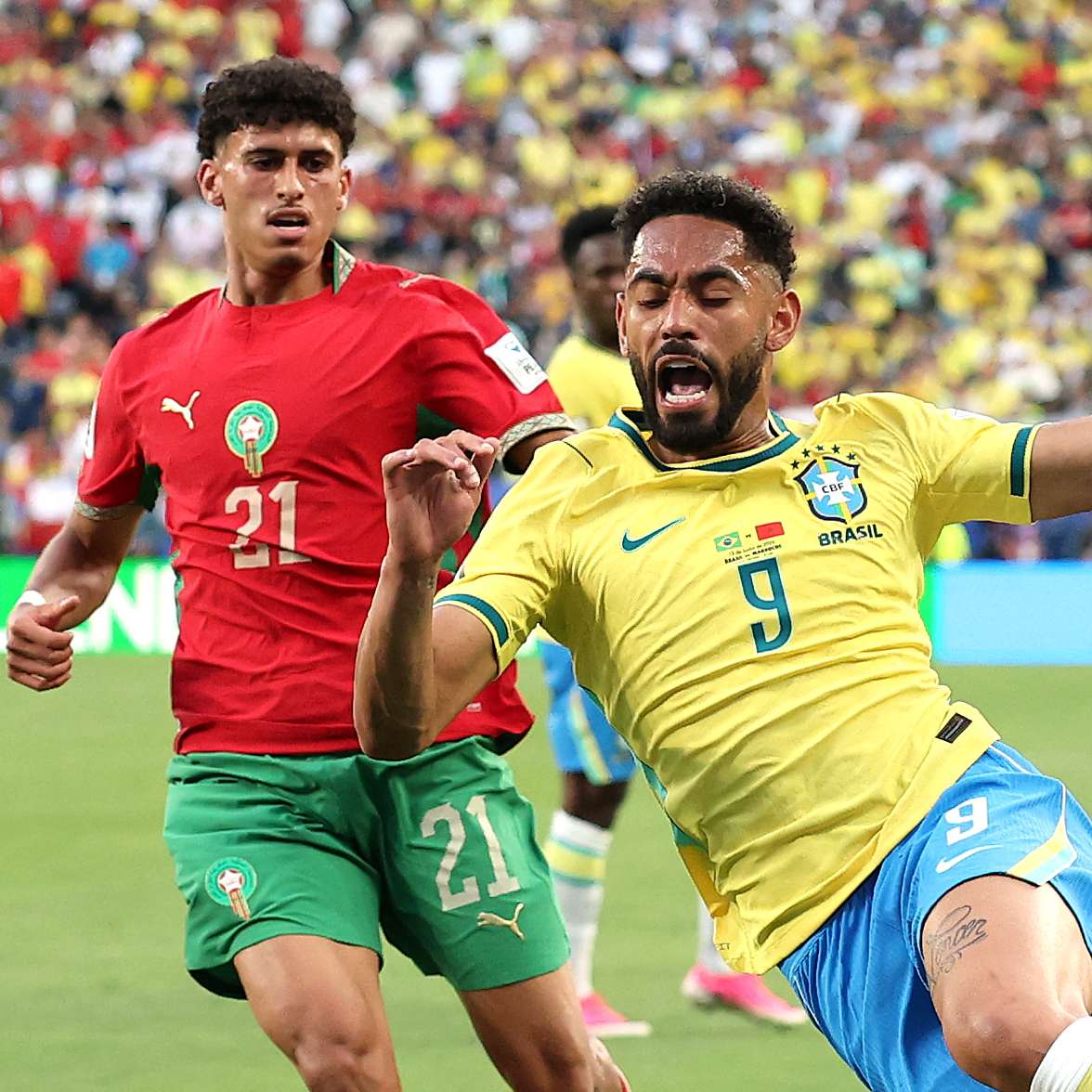 أسود الأطلس يفرضون التعادل الإيجابي على البرازيل