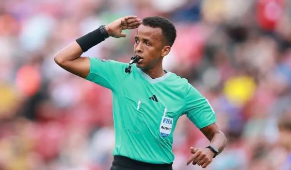 الحكم الصومالي عرتن سيحصل على راتبه الكامل كحكم في بطولة كأس العالم