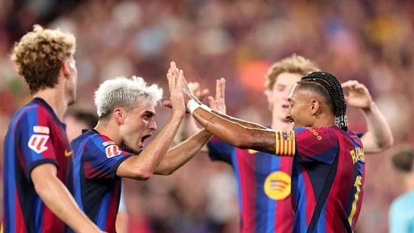 برشلونة يفوز على أتلتيك بيلباو بالدوري الإسباني