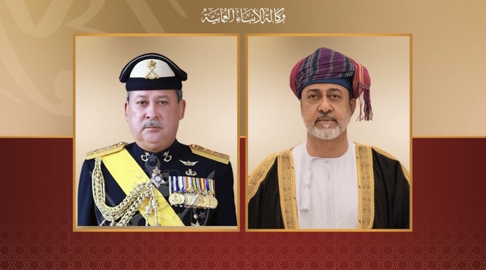 جلالة السلطان المعظم يهنئ ملك ماليزيا