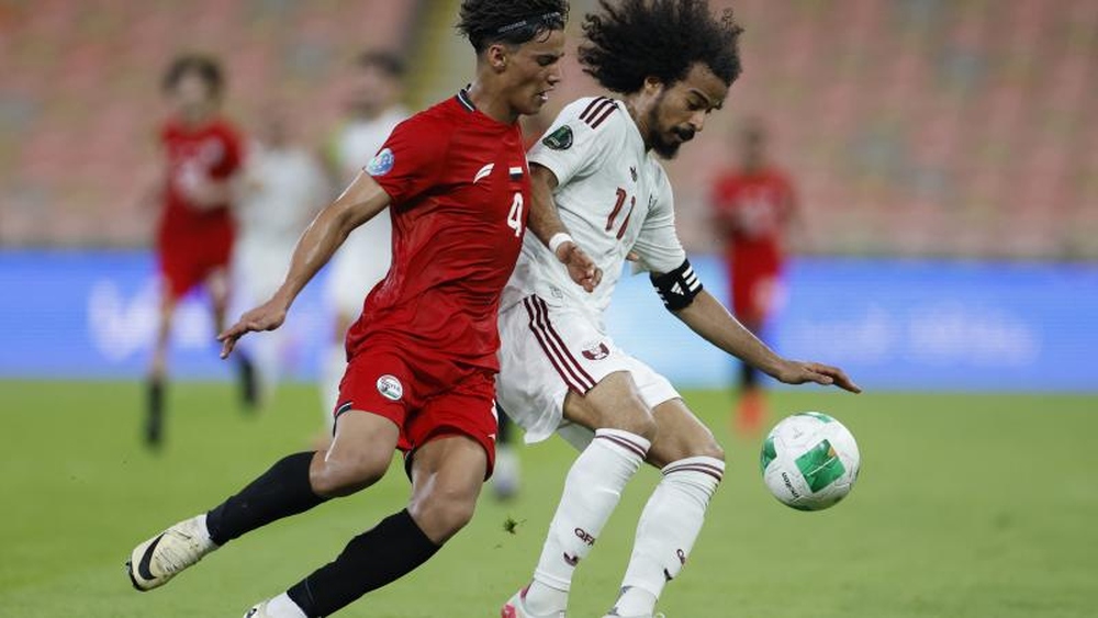 قطر تهزم اليمن وترفع رصيدها إلى 6 نقاط