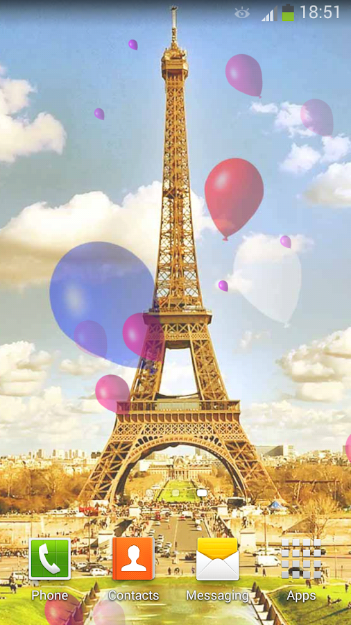 Hidup lebih baik dengan nyata contoh latar belakang anda dapat mengubah setiap hari. Gambar Wallpaper Paris Pink Tower Font Magenta Illustration 743129 Wallpaperuse