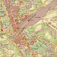 Die mannschaften treffen am 19.8.20 im testspiel aufeinander. Stadtplan 1958