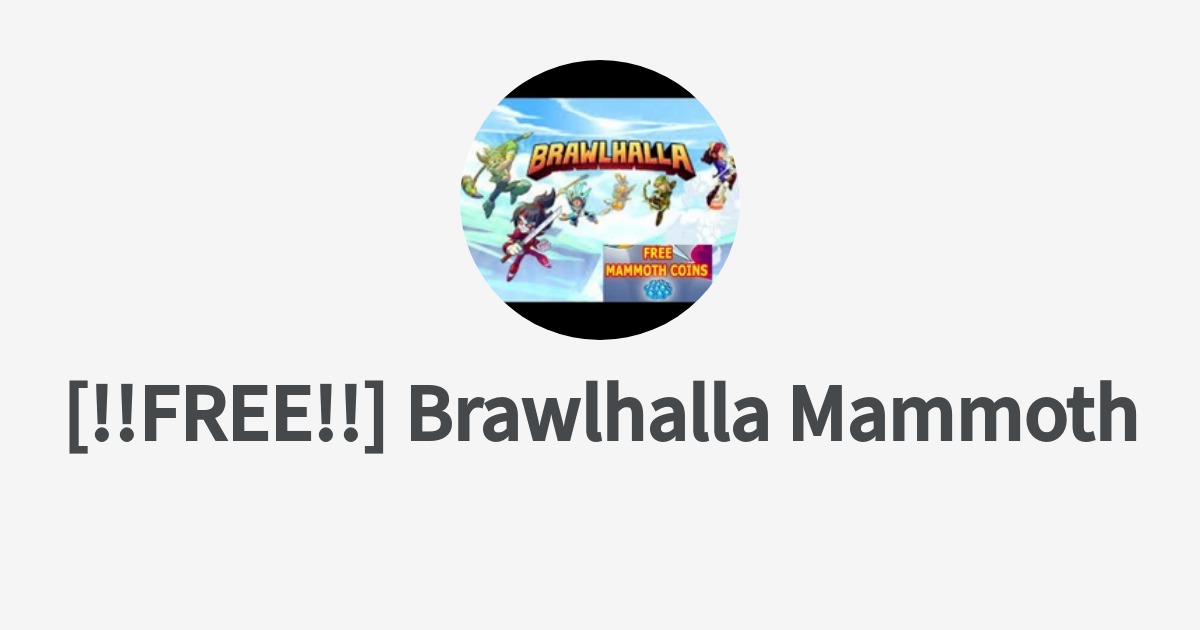 {100% work} brawlhalla mammoth coins and gold cheat codes 2020 mammoth coins and gold free brawlhalla cheat engine p.s. Free Ge Wantedly Profile