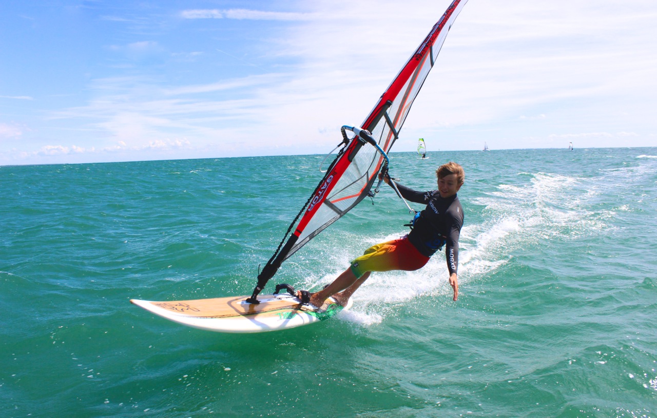 Stage planche à voile en Vendée - WAVE SCHOOL École de windsurf, kitesurf  et Paddle à la Tranche sur mer (Vendée)