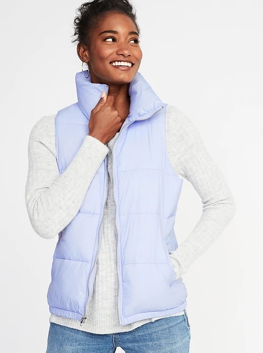 Old Navy Puffer Vests only 9 (reg 30) + an EXTRA 30 Off Clearance