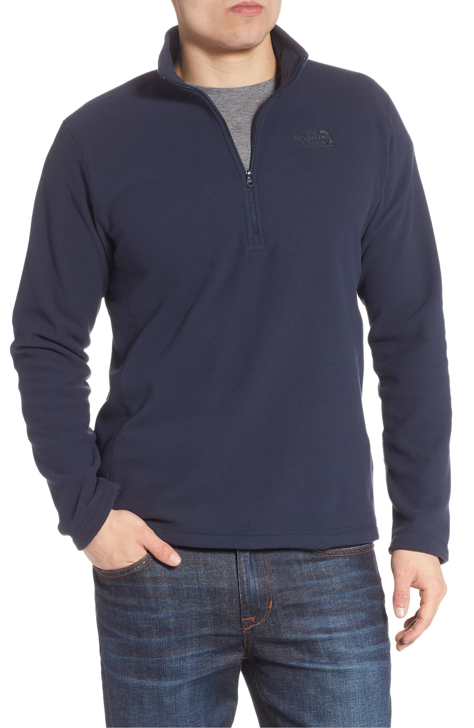 the north face tka 100 zip in