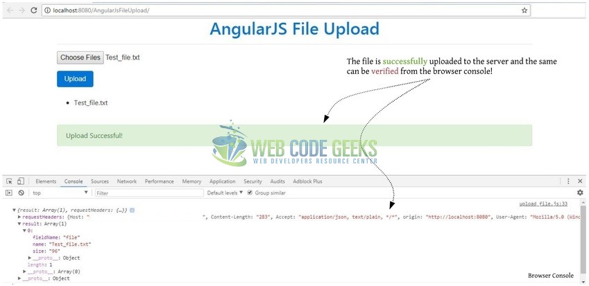 AngularJS File Upload Example - Web Code Geeks - 2021