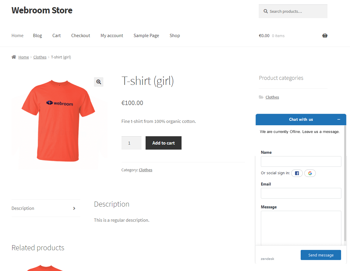 Zendesk Chat in WordPress