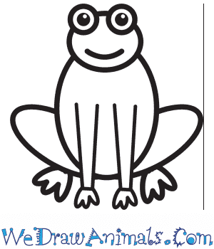 Learn how to draw a cartoon frog! How To Draw A Simple Frog For Kids