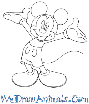You're as welcome as can be! How To Draw Mickey Mouse