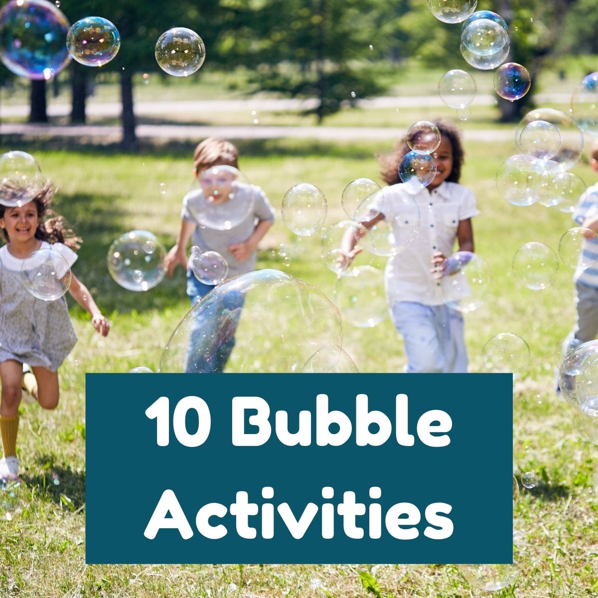 Choose your ability level for addition, subtraction, and even multiplication! 10 Fun Bubble Activities For Kids