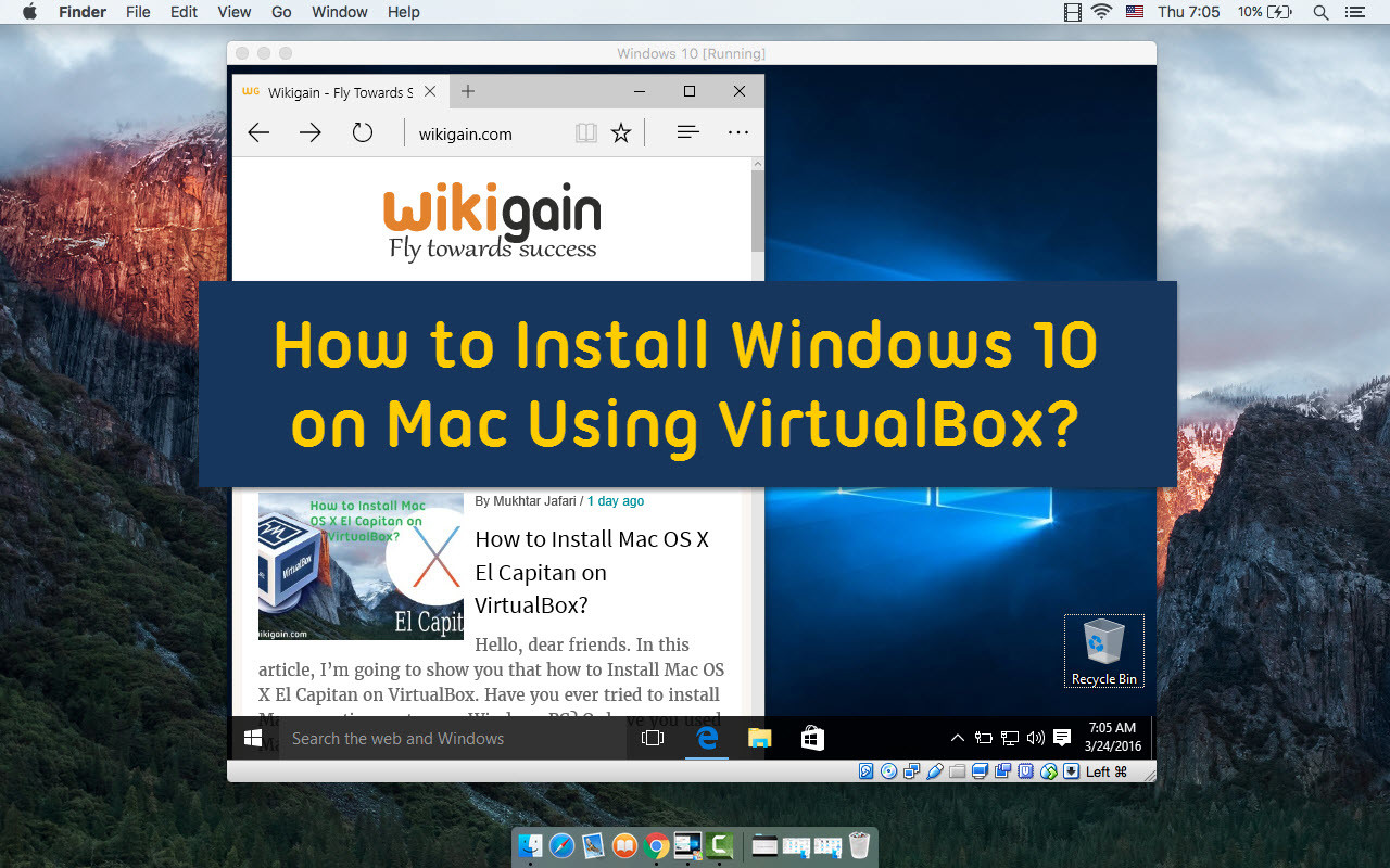 Install Virtual Windows On Mac Install Virtual Windows On Mac