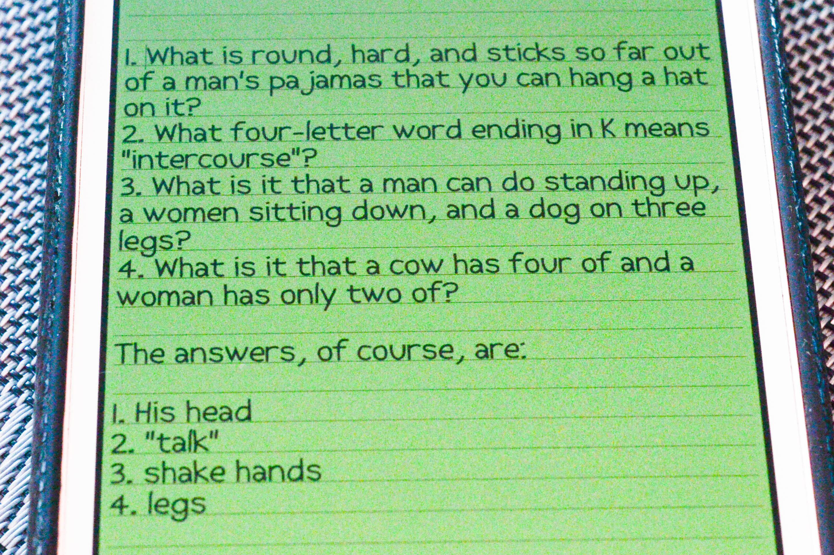 This is because the murderous rampage took place in the backyard, not the garden. How to Solve Riddles (with Pictures) - wikiHow