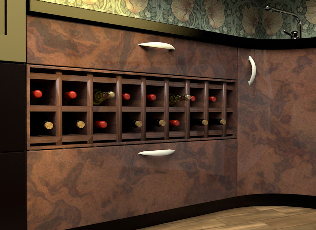 We may receive a portion of sal. How to Incorporate a Wine Rack Under a Kitchen Counter: 9