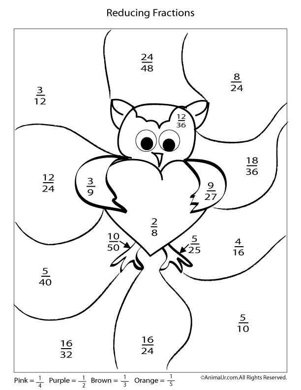 valentines day printable fractions math worksheet woo jr kids