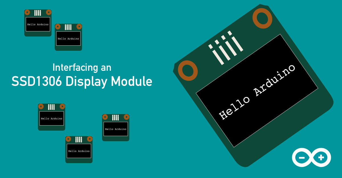 Interfacing An SSD1306 Display Module To An Arduino Uno - Woolsey Workshop