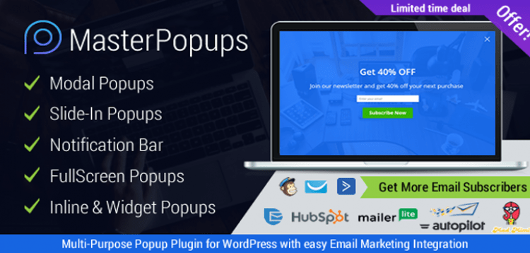 Price is in us dollars and excludes tax. Master Popups Wordpress Popup Plugin For Lead Generation Get Subscribers And Grow Your Email List 3 7 0 Wordpress Liga
