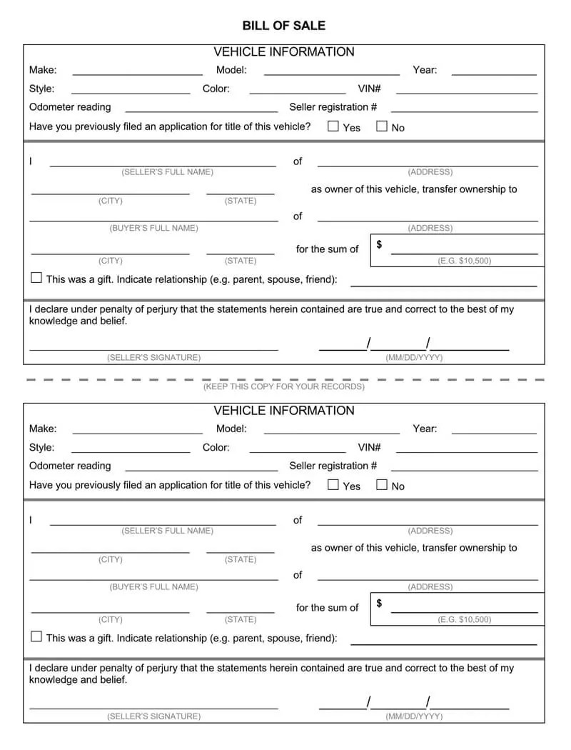free motorcycle bill of sale forms word pdf wto