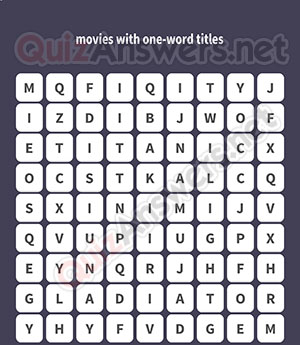 EVITA TITANIC JUMANJI TWILIGHT GLADIATOR