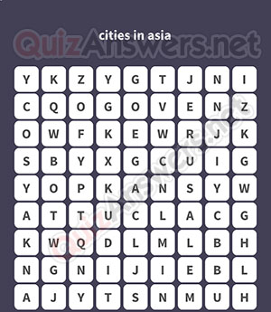 TOKYO BANGKOK BEIJING CALCUTTA JERUSALEM