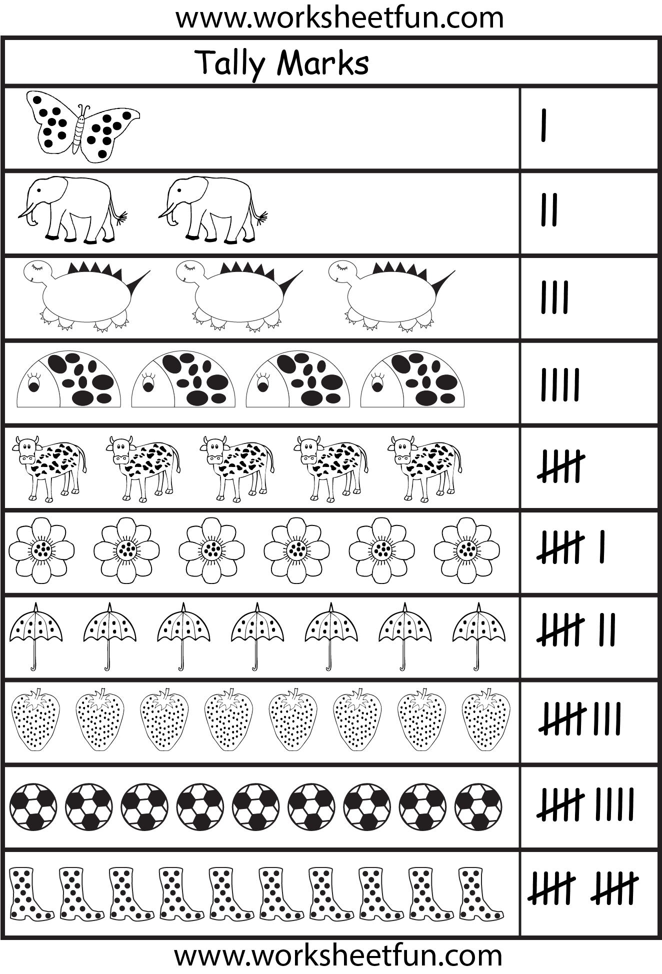 tally marks 3 worksheets free printable worksheets worksheetfun