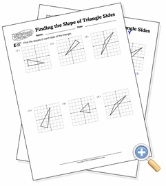 I'm hoping that next year we will spend more time with our discussions. Finding The Slope Of Triangle Sides Worksheetworks Com
