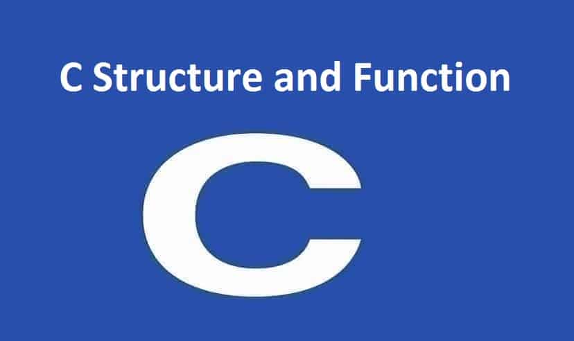 C Structure and Function | Learn C Programming