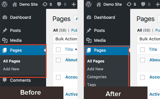 Open phpmyadmin from cpanel · step 2: How To Add Categories And Tags For Wordpress Pages