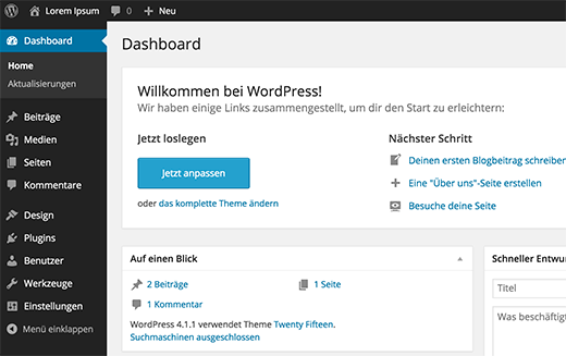 Wordpress is presented in english, but you can make a wordpress site in more than 80 different languages: How To Install Wordpress In Other Languages