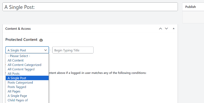 Choose how to restrict content Choose how to restrict content